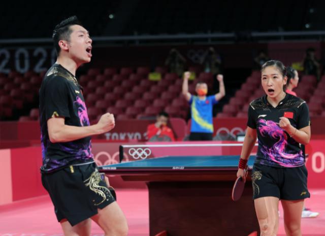 开云赛事-许昕刘诗雯挺进东奥混双决赛 “中日决战”一触即发